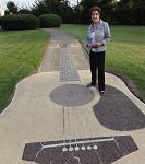 At the Jim Reeves memorial and gravesite in Carthage, Texas, on August 7, 2014