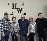 Songwriters Arty Hill, Bill and Becky LaBounty, and Bobby Tomberlin at the Hank Williams Museum on November 8, 2014