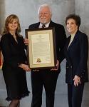 Celebrating Jimmy Capps' Senate Resolution on March 16, 2015 with Jimmy and his wife Michele