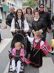 Enjoying the parade with Hans, Marie, Elna, Ron, Mathilde, and Anniken