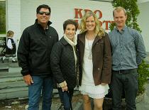 Ron Harman, Karianne Gjennestad, and Nils Morten Birkedal on Norway's National Day