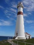 We're about to climb this beautiful lighthouse which was built in 1914 - I finally found something older than me!